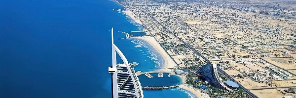 Zjednoczone Emiraty Arabskie, Hotel, Dubaj, Plaże, Burj Al Arab