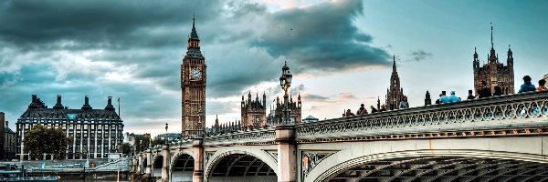 Big Ben, Westminster Bridge, Londyn