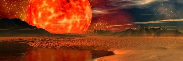 Planeta, Czerwona, Kosmos