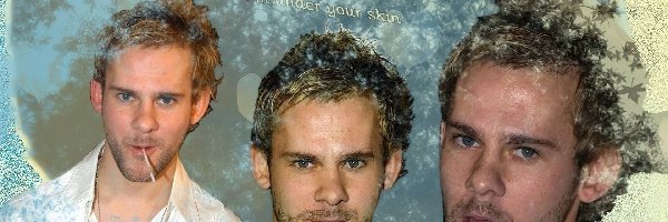 bródka, niebieskie oczy, Dominic Monaghan