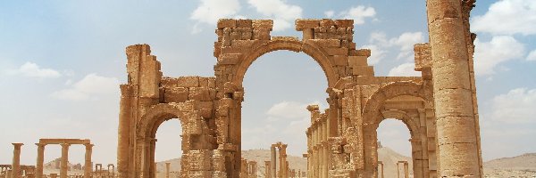 Syria, Palmyra, Ruiny