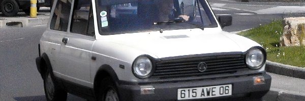 Biały, Lewy, Autobianchi A112, Droga, Bok