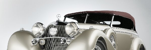 Zabytkowy, Samochód, Mercedes Benz 540K