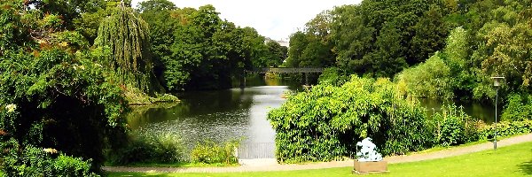 Miejski, Kopenhagi, W Centrum, Park