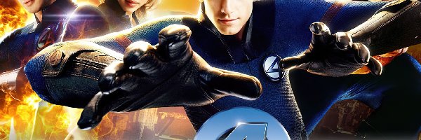 Ioan Gruffudd, Chris Evans, Jessica Alba, Fantastic Four 1