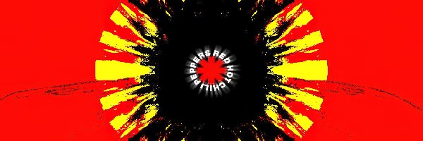 czerwony, oko, Red Hot Chili Peppers