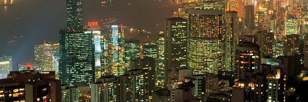 Miasto w nocy, Chiny