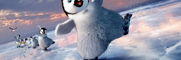 Pingwiny, Happy Feet, Tupot Małych Stóp, Wesołe