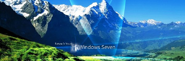 Łąka, Windows, Siedem, Góry, Operacyjny, System