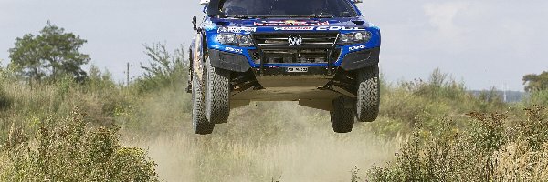 Wyskok, Dakar, Droga, VW Race Touareg 3