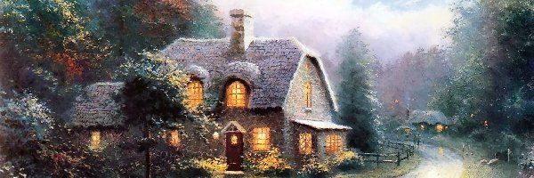 Thomas Kinkade, Droga, Dom