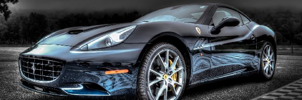 Szachownica, Ferrari, HDR