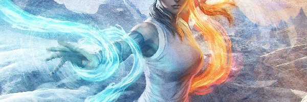 Legenda Korry, Żywioły, Korra, Serial