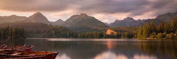 Góry, Łódki, Tatry, Słowacja