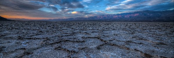 Śmierci, Ziemia, Dolina, California, Spękana, Góry